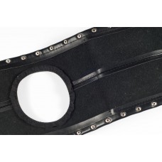 Fuel tank cape, leatherette with rivets (ftcpr-04-b)