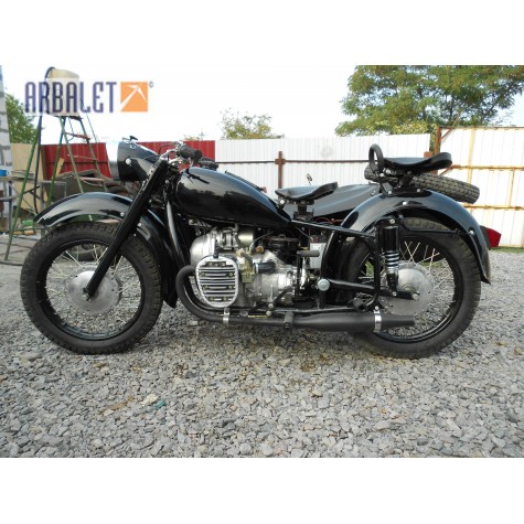 Motorcycle DNEPR K 750 (Black balm ) (completely restored)