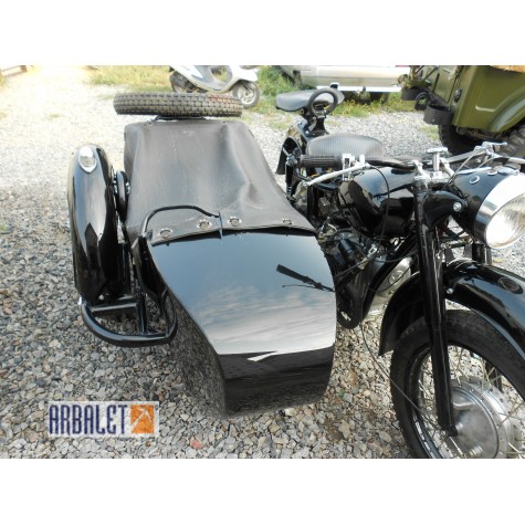 Motorcycle DNEPR K 750 (Black balm ) (completely restored)