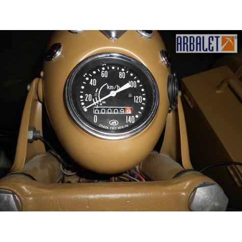 Motorcycle KMZ DNEPR МВ 800 (2WD) (Desert Storm) (completely restored)