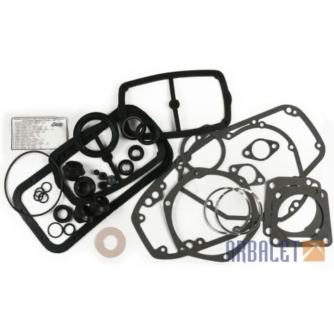 Set of Gaskets, Paranit and Rubber (gaskets-rub-pap)