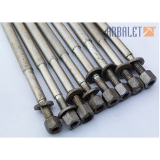 Cylinder Studs with Nuts, 8 pieces (MT801102)