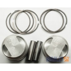 Set of Pistons size 79.0 mm, Rings and Pins, 2 set (KM3-8.15501237-set)
