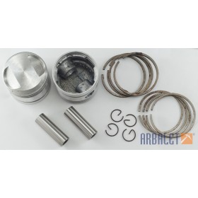 Set of Pistons, Rings, Pins and Clips, 2 set (MT8012-3)