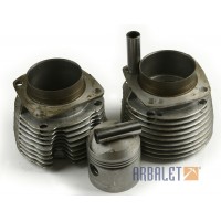 Cylinders, pistons, pins, rings (MT8012-3, MT801238, MT801301)