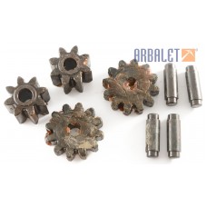 Satellite Gears, Idle gears and Pins of Differential Half (ВП48014, ВП48015, ВП48806)