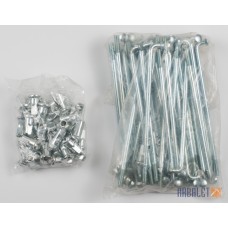 Set of spokes and nippels, 40 pieces (73006312, 75006313)