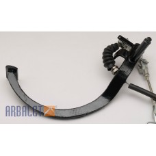 Foot Brake Lever, Assembly with Cable (KM3-8.92211940, KM3-815506720)