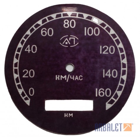 Speedometer plate (CП102-3802010-plate)