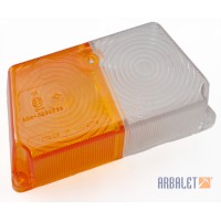 Front Sidecar Position/Turn Signal Lens, Orange & Colourless (ПФ232-3726204, ПФ232-3726205)