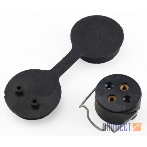 Power Socket for Optional Equipment with Cap (ЖИПЦ4344.62. 002-022 (47К), 75018501)