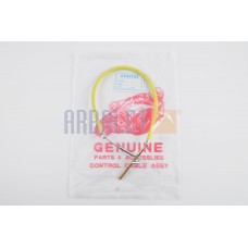 Rear brake cable 12V (600mm, yellow) (T-142)