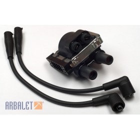 Ignition coil and wires for contactless ignition JAWA 6V/12V (406.3705)